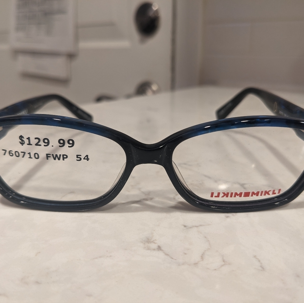 New Alain Mikli glass frames. Flex hinges, Insert your own prescription lenses